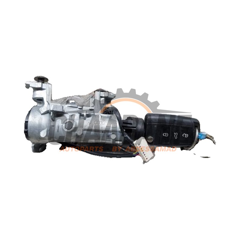 Serrure de contact + cle 1K0905851B Seat Leon (5FB) 1.8 TSI Ecomotive 16V 2012 / 2020