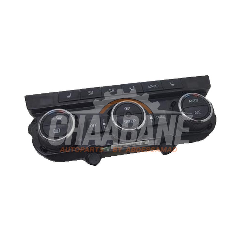 Panneau de commandes chauffage 5E0907044N Skoda Octavia Combi (5EAC) 1.4 TSI 16V 2012 / 2020