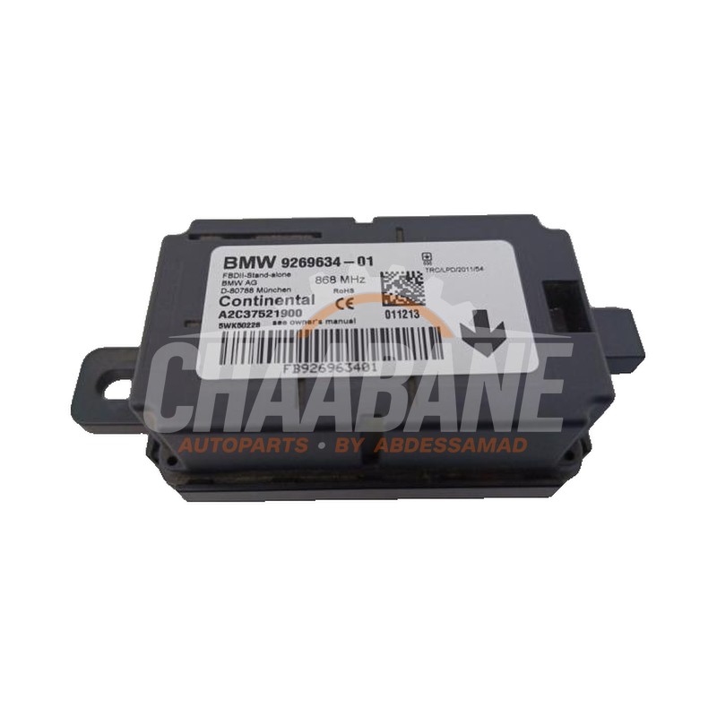 Module alarme 9269634 BMW 3 serie Touring (F31) 316d 2.0 16V 2012 / 2019