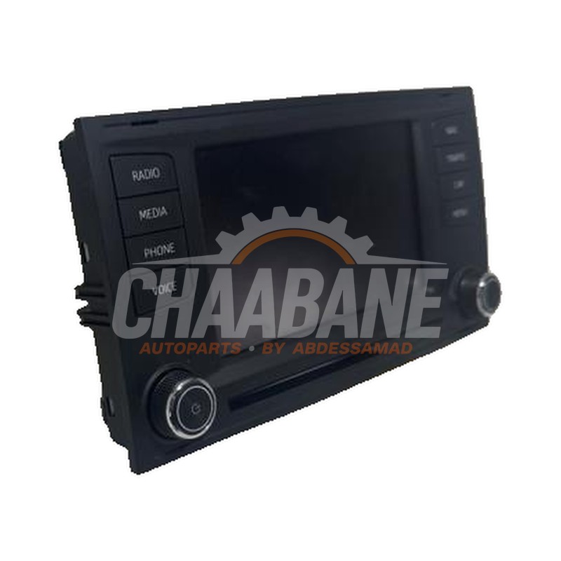 Display unite de controle multi media 5F0919603A Seat Leon (5FB) 1.4 TSI ACT 16V 2012 / 2020
