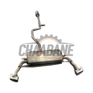 Echappement silencieux arriere+central A2464910400 Mercedes CLA (117.3) 1.6 CLA-200 16V