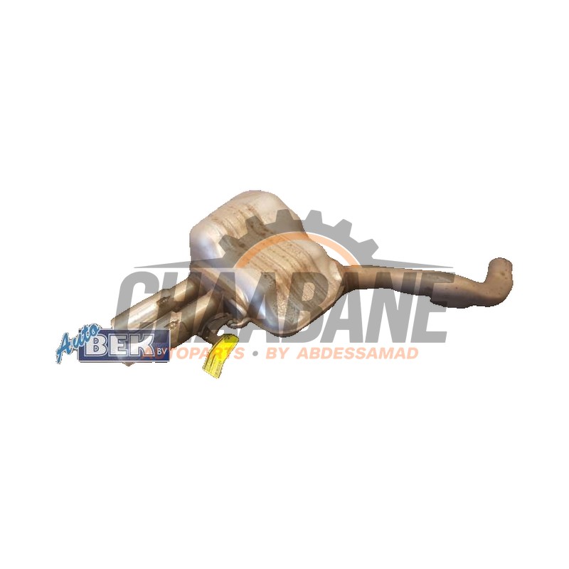 Echappement silencieux arriere+central 8W0253611D Audi A4 Avant (B9) 2.0 TDI 16V Quattro 2015