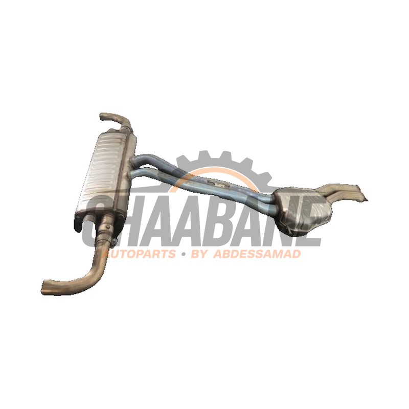 Echappement silencieux arriere+central 4M8253611C Audi RS Q8 4.0 V8 32V RS TFSI Mild Hybrid Quattro 2019