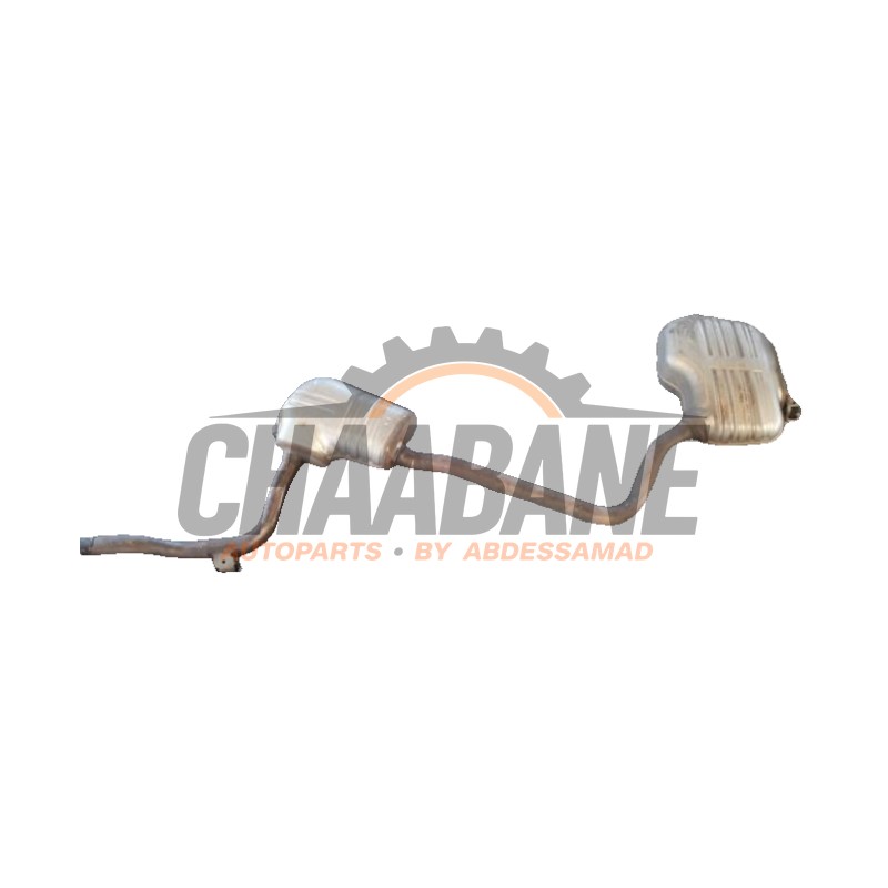 Echappement silencieux arriere+central Audi A4 Avant (B9) 1.4 TFSI 16V 2015