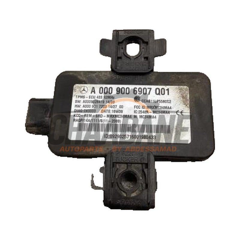Module gonflage pneus A0009006907 Mercedes GLC (X253) 2.2 220d 16V BlueTEC 4-Matic