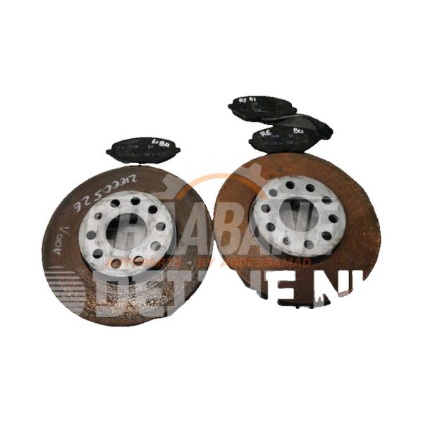 Disque de frein avant 5Q0615301H Volkswagen T-Roc I 1.0 TSI 110 12V 2017