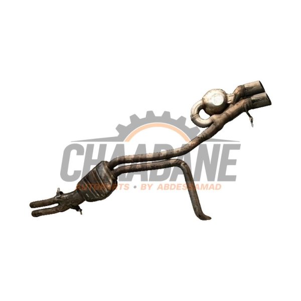 Echappement silencieux arriere+central 8R0253409AE Audi SQ5 (8RB) 3.0 TDI V6 24V 2012 / 2017
