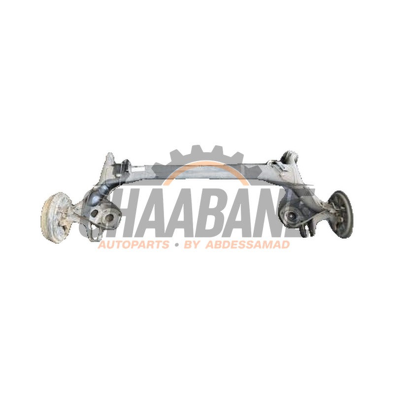 Train arriere complet 6C0500051A Skoda Fabia III Combi (NJ5) 1.2 TSI 16V Greentech 2014 / 2022