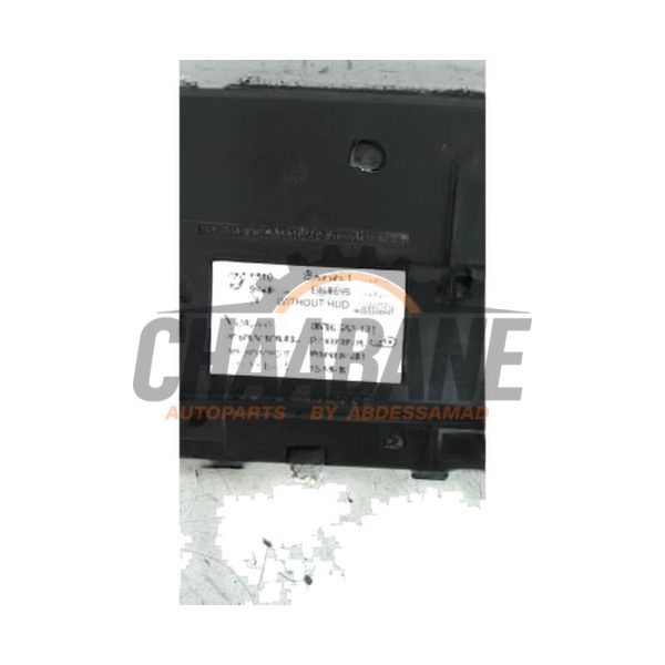 Instrument de bord 9858605 BMW Z4 2018