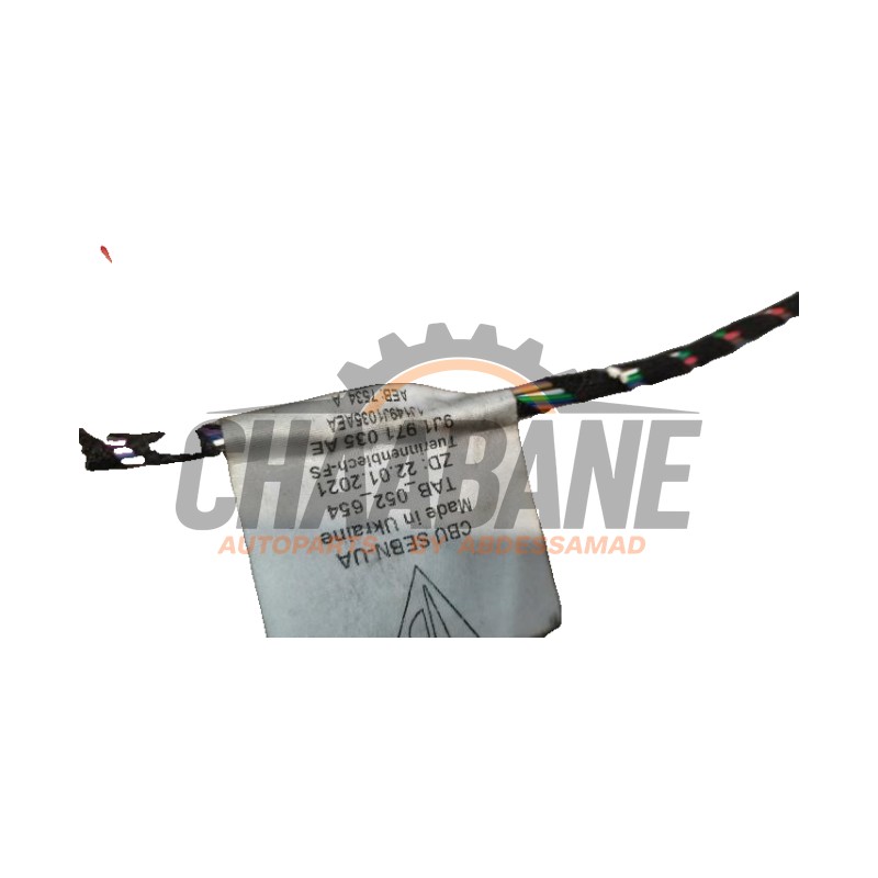Faisceau electrique 9J19771035AE Porsche Taycan Sport Turismo (Y1C) GTS 93 kWh 2021