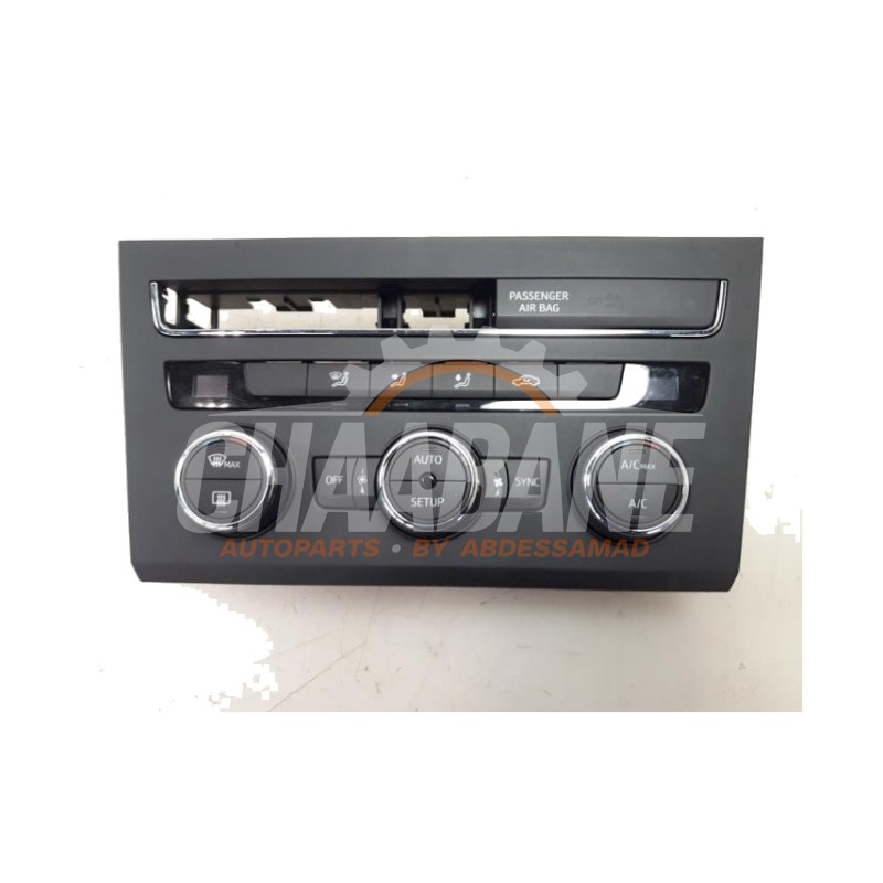 Panneau de commandes chauffage 5F0907044D Seat Leon (5FB) 1.2 TSI 16V 2012 / 2020