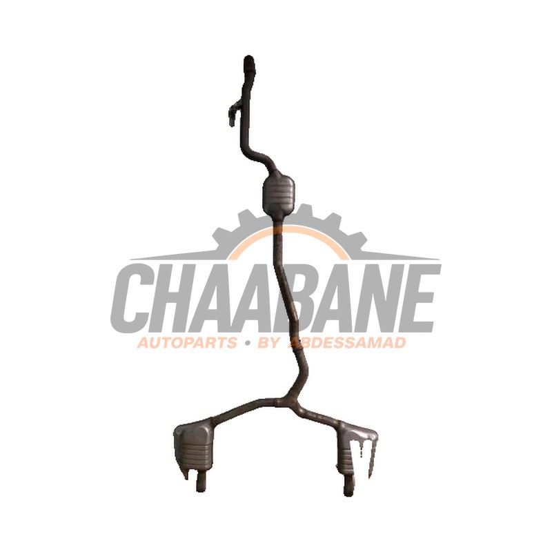 Echappement (complet) A2054911301 Mercedes C Estate (S205) C-180 1.6 16V BlueEfficiency
