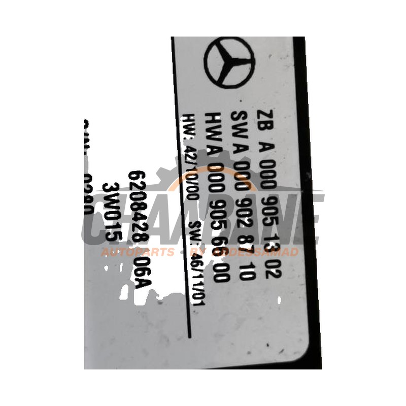 Capteur radar A0009051302 Mercedes A (W176) 1.6 A-180 16V
