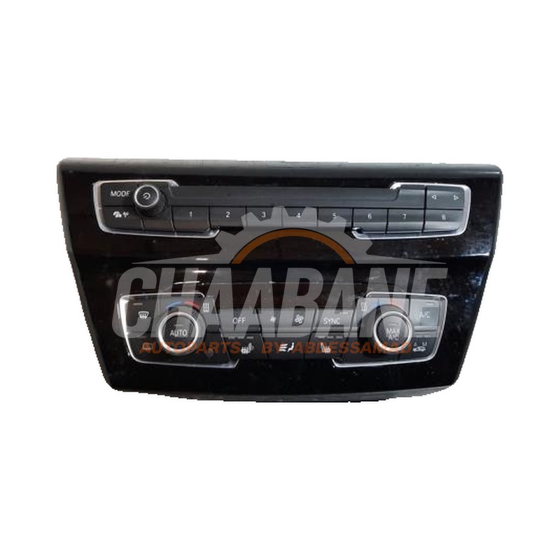 Panneau de commandes chauffage 64119371457 BMW X1 (F48) sDrive 18d 2.0 16V 2014 / 2022