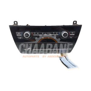 Panneau de commandes chauffage 64119388808 BMW X5 (F15) xDrive 35d 3.0 24V 2013 / 2018
