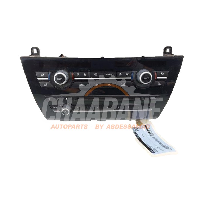 Panneau de commandes chauffage 64119388808 BMW X5 (F15) xDrive 40e 2.0 2013 / 2018