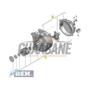 Alternateur 04L903024T Skoda Octavia Combi (5EAC) 1.6 TDI 16V 2012 / 2020