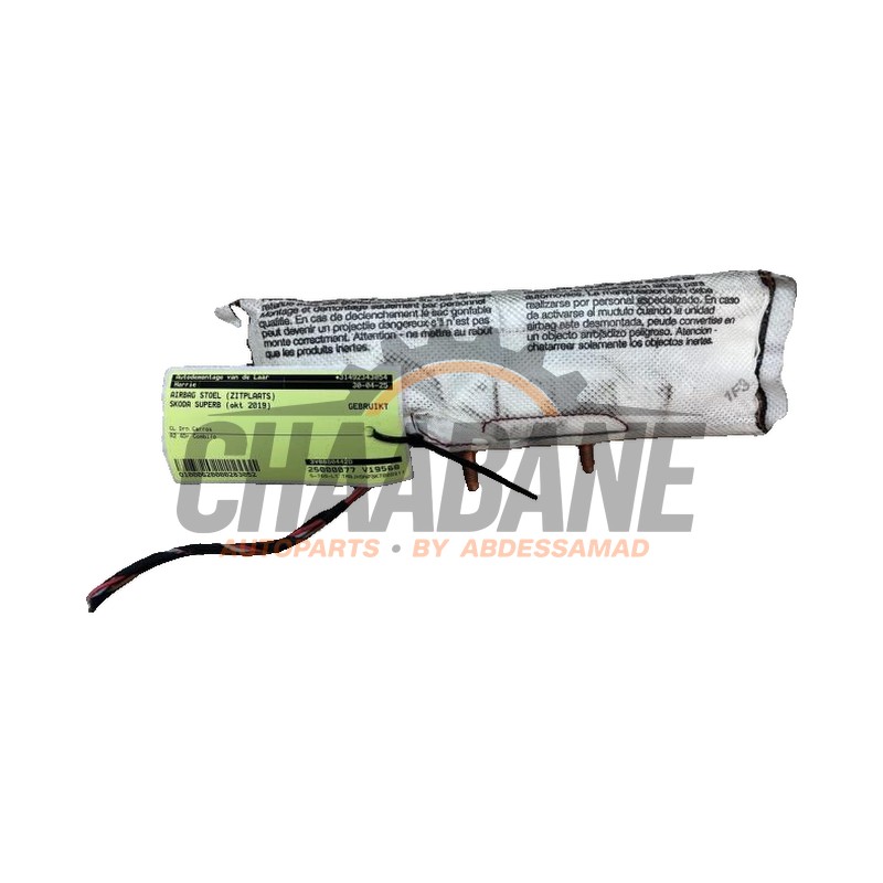 Airbag lateral 3V0880442D Skoda Superb Combi (3V5) 2.0 TDI 2015 / 2024