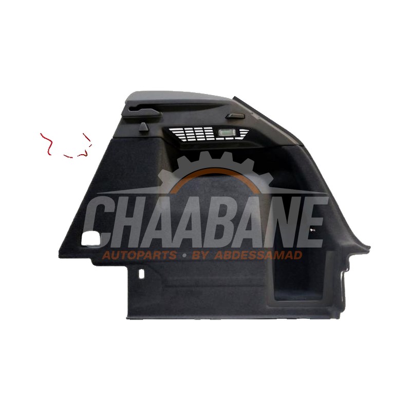 Revetement coffre droit 83A863880 Audi Q3 (F3B) 1.5 35 TFSI 16V 2018