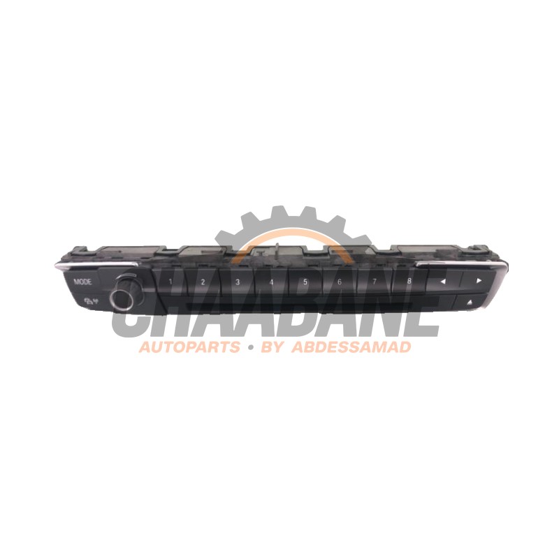 Panneau commande radio 6131681418701 BMW 3 serie Touring (F31) 318i 1.5 TwinPower Turbo 12V 2012 / 2019