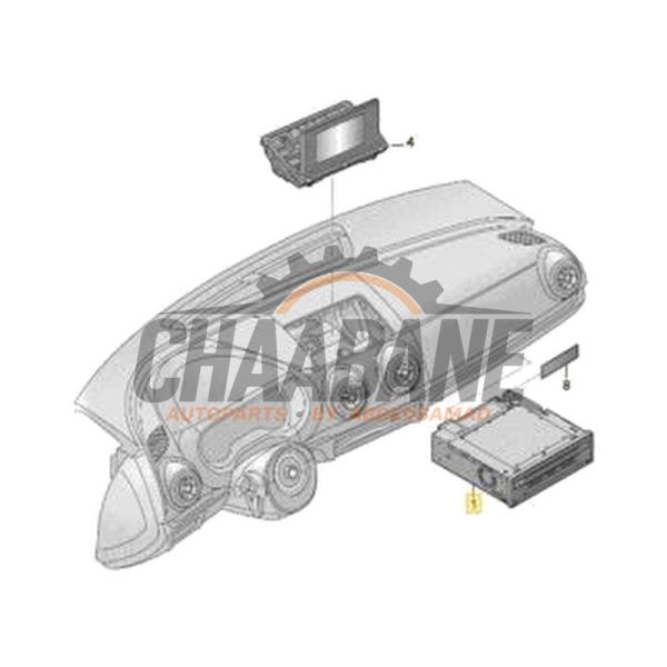 Module navigation 8V1035035E Audi RS 3 Sportback (8VA/8VF) 2.5 TFSI 20V Quattro 2015 / 2020