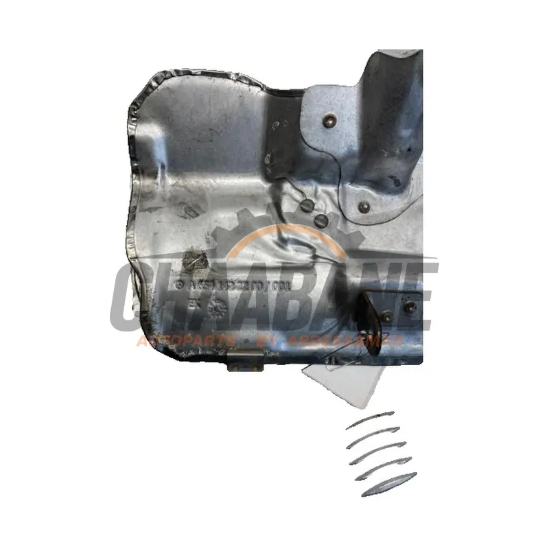 Bouclier thermique echappement A6541422200 Mercedes Vito (447.6) 2.0 116 CDI 16V