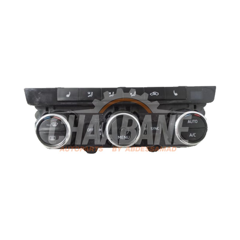 Panneau de commandes chauffage 5E0907044R Skoda Octavia Combi (5EAC) 1.4 TSI 16V 2012 / 2020