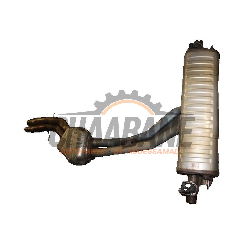 Echappement silencieux arriere+central 4M8253078BK Audi RS Q8 2019