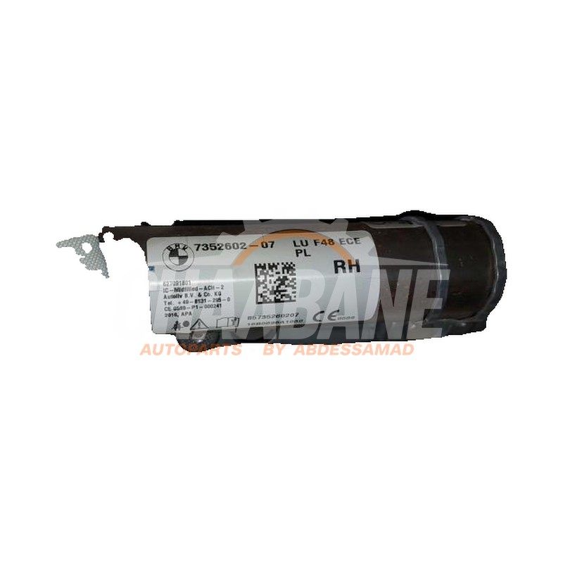 Airbag plafond droite 735260207 BMW X1 (F48) xDrive 28i 2.0 16V Twin Power Turbo 2014 / 2022
