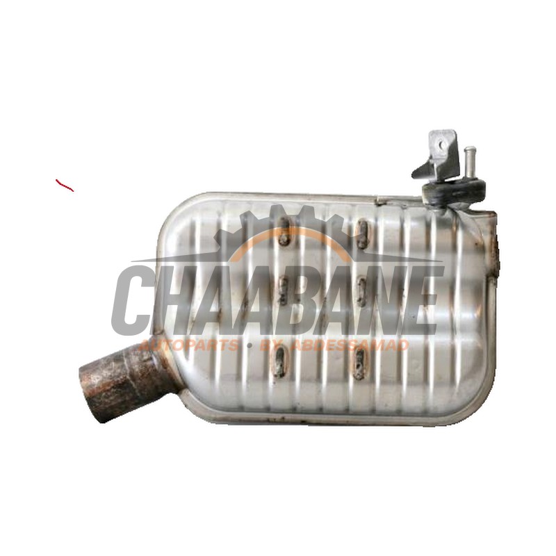 Echappement silencieux central 5Q0253411P Audi A3 Cabriolet (8V7/8VE) 2.0 40 TFSI 16V 2013 / 2020