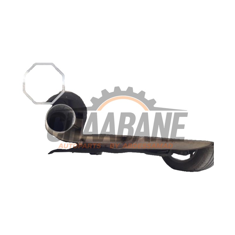 Echappement silencieux arriere Audi A3 (8V1/8VK) 1.6 TDI 16V 2012 / 2020