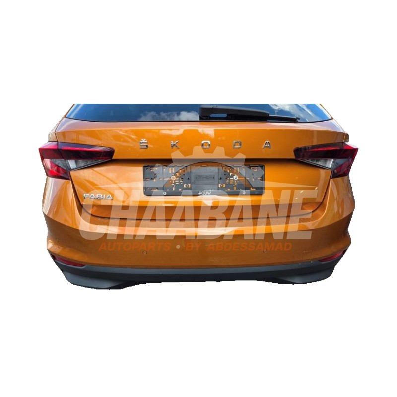 Pare-chocs arriere Skoda Fabia IV (PJ3) 1.0 TSI 12V 2021
