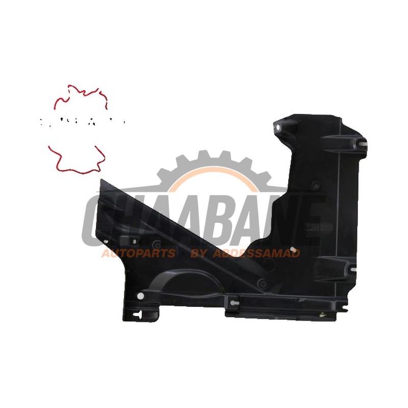 Plaque de protection sol 8W8825216 Audi A5 Sportback (F5A/F5F) 1.4 TFSI 16V 2016