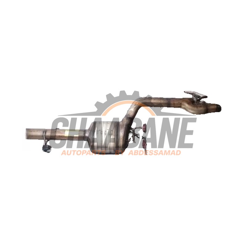 Echappement silencieux central A2224900036 Mercedes S (222.0/222.1) 3.0 S-350 BlueTEC, S-350d 24V