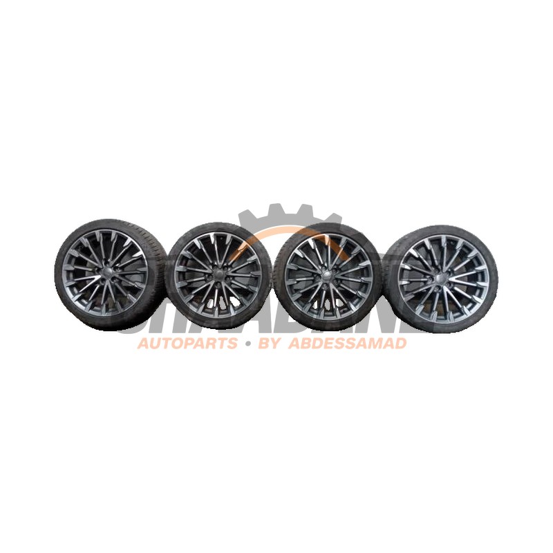 Jeu de jantes sport + pneus 8W0601025BJ Audi A5 Sportback (F5A/F5F) 2.0 TDI 16V Quattro 2016