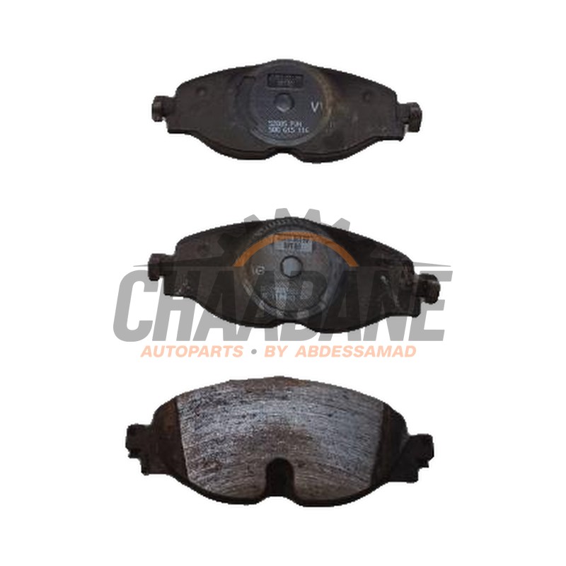 Plaquette de frein avant 5Q0615116 Skoda Octavia Combi (5EAC) 1.5 TSI Evo 16V 2012 / 2020