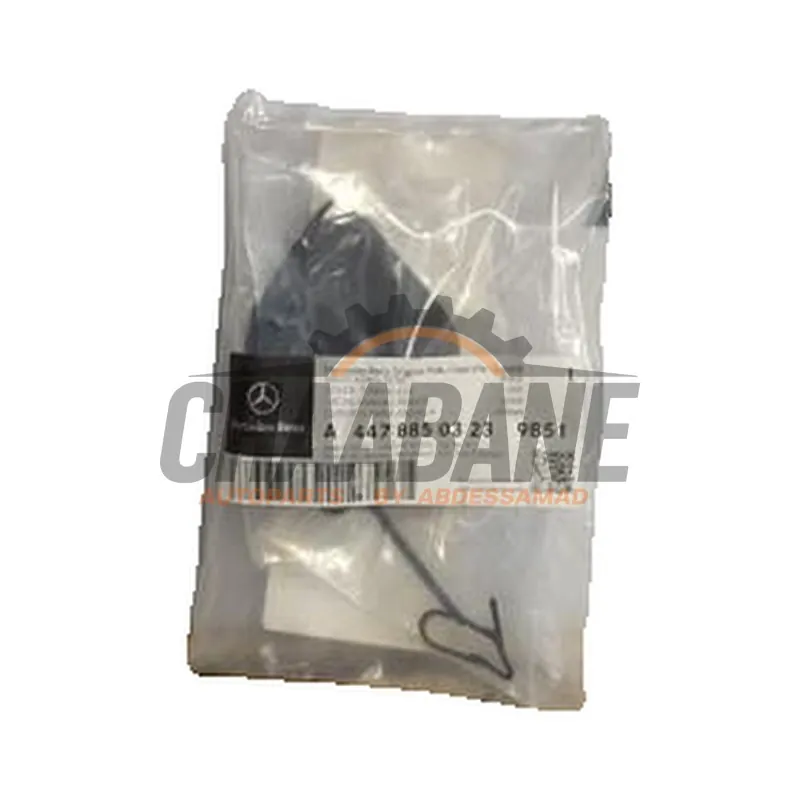 Protection crochet de remorquage avant A4478850323 Mercedes Vito (447.6) 1.6 109 CDI 16V