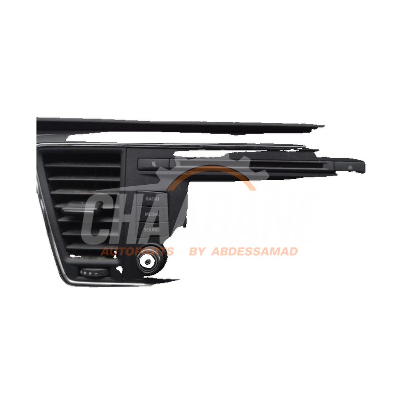 Display unite de controle multi media 5F0035869A Seat Leon ST (5FF) 1.4 TSI 16V 2012 / 2020