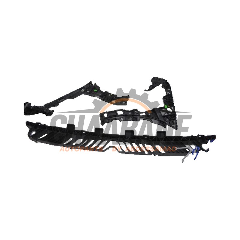 Support pare-chocs arriere gauche 760807863 Volkswagen Touareg 2017