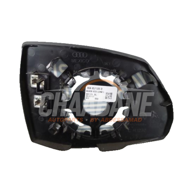 Glace retroviseur gauche 80A857535D Audi Q5 2016