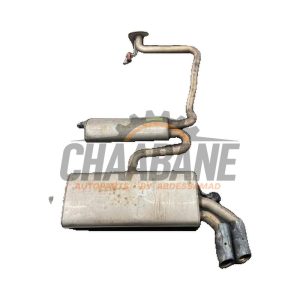 Echappement silencieux arriere+central 5Q0253211BF Audi Q2 (GAB/GAG) 1.4 TFSI 16V 2016