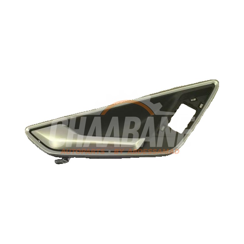 Poignee de porte avant gauche 81A837019A Audi Q2 (GAB/GAG) 1.5 35 TFSI 16V 2016