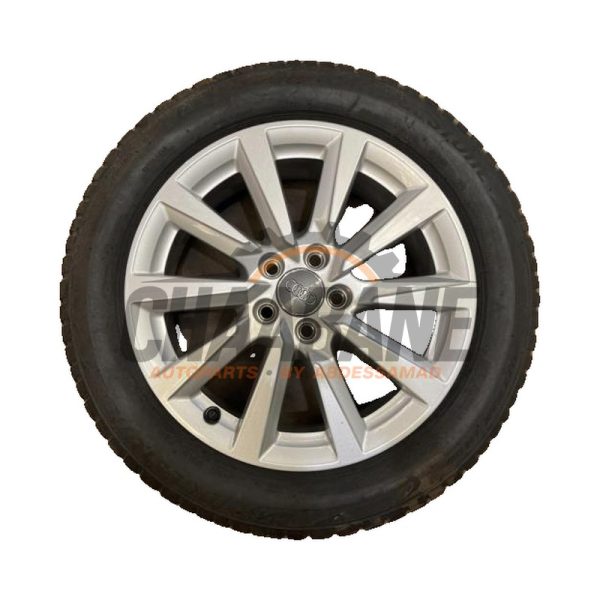 Jeu de jantes sport + pneus 5X100 Audi A1 Sportback (GBA) 2.0 40 TFSI 16V 2018