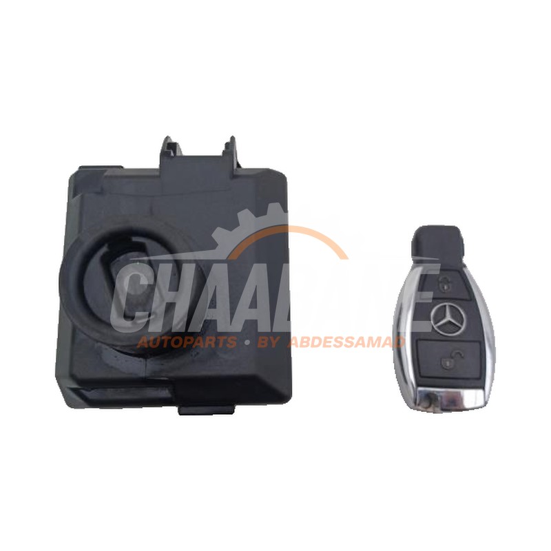 Serrure de contact + cle A1669056800 Mercedes A (W176) 1.5 A-180 CDI, A-180d 16V