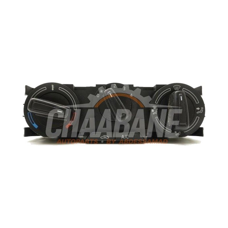 Panneau de commandes chauffage 6V0820045C9B9 Skoda Fabia III Combi (NJ5) 1.0 TSI 12V 2014 / 2022