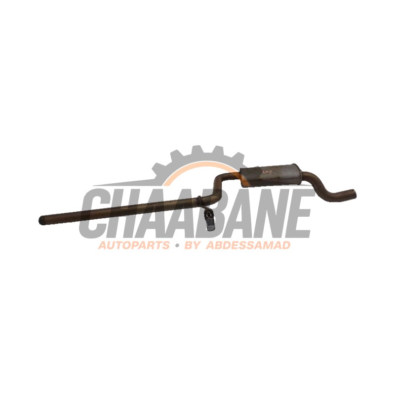 Echappement silencieux central 3Q0253409A Volkswagen Passat (3G2) 2.0 TDI 16V 150 2014 / 2024