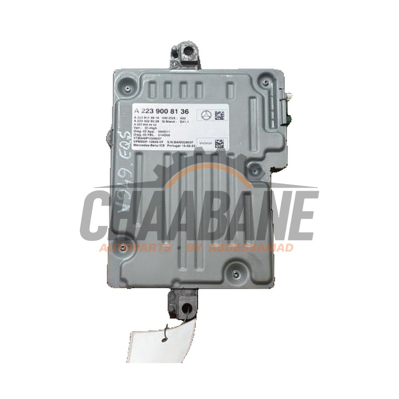 Module navigation A2239008136 Mercedes EQS SUV (X296) 580 4-Matic 118 kWh