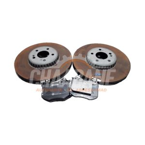 Disque + plaquette de frein avant A0004212812 Mercedes GLC (X253) 2.0 300 16V EQ Boost 4-Matic