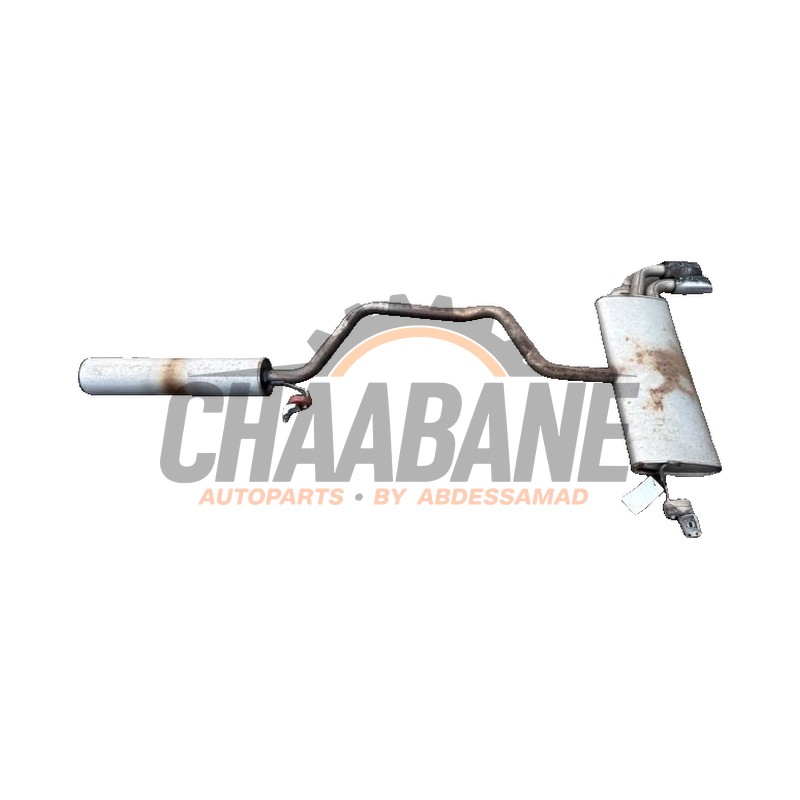 Echappement silencieux arriere+central 5Q0116 Audi A3 Sportback (8VA/8VF) 1.4 TFSI 16V 2012 / 2020