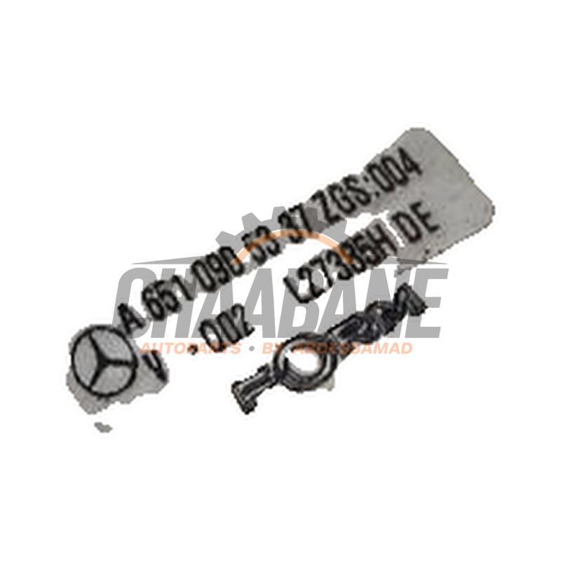 Tuyau intercooler A6510905337 Mercedes GLC (X253) 2.2 220d 16V BlueTEC 4-Matic
